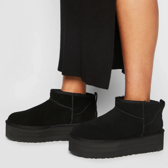 Classic Ultra Mini Platform Boot | Black